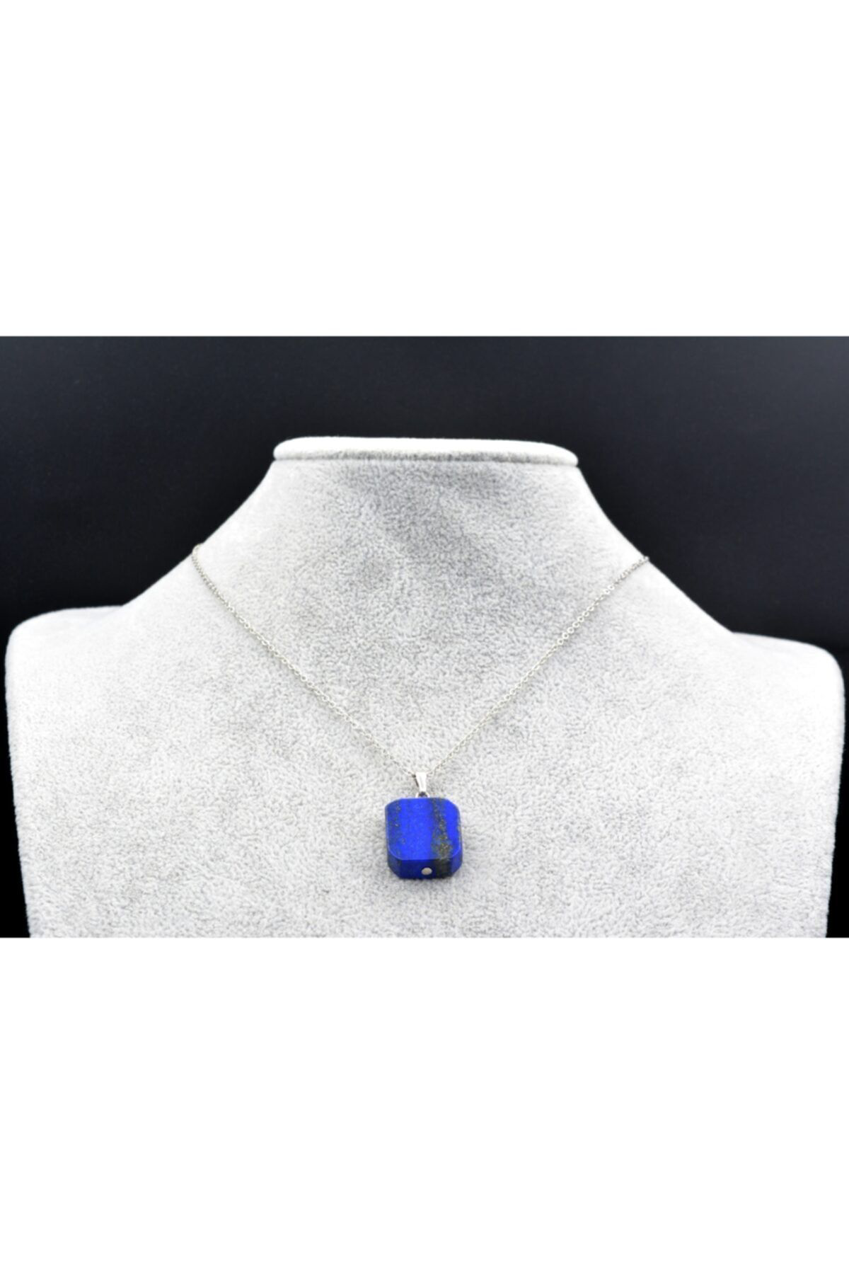 Hakiki Doğal Lapis Lazuli Kolye Ucu 1.kalite 007