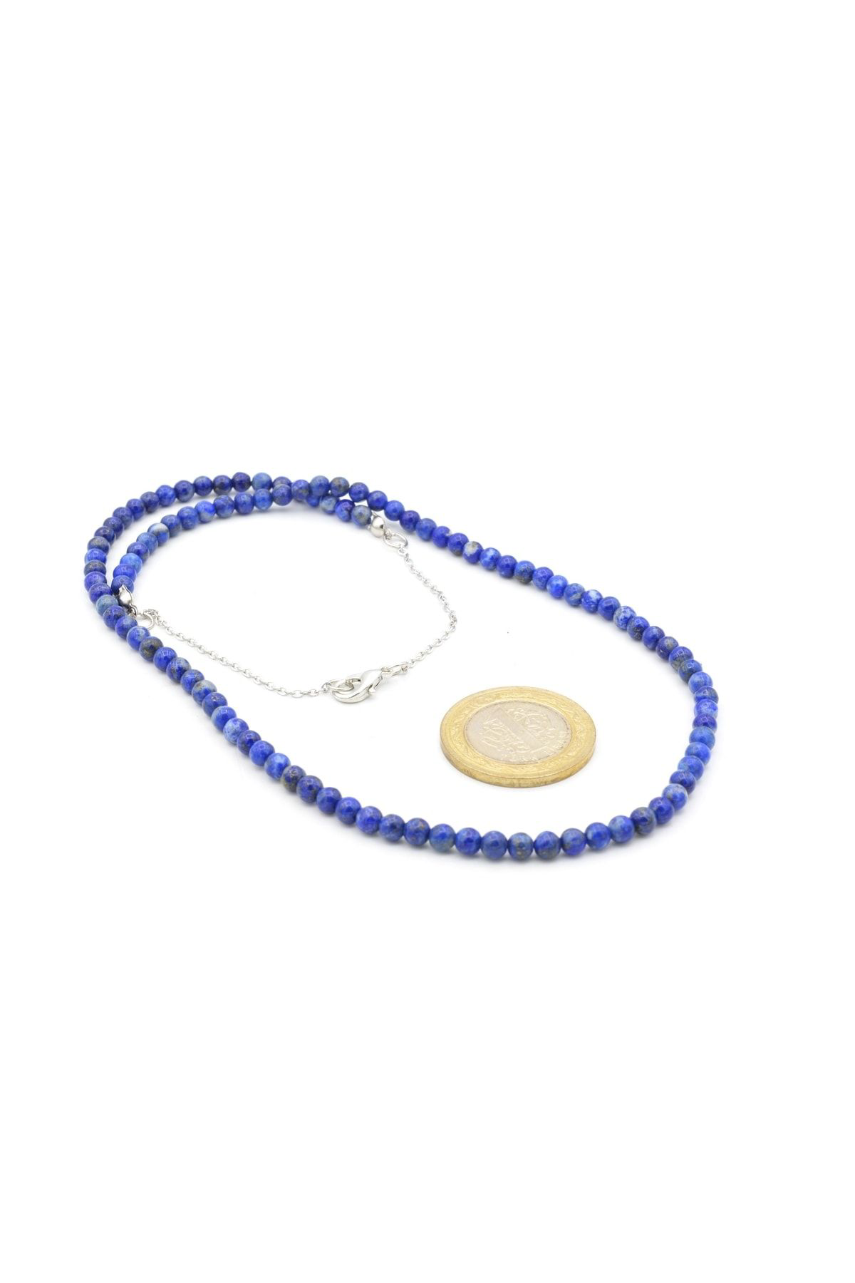 Hakiki Doğal Lapis Lazuli Taşı Kolye 1.kalite