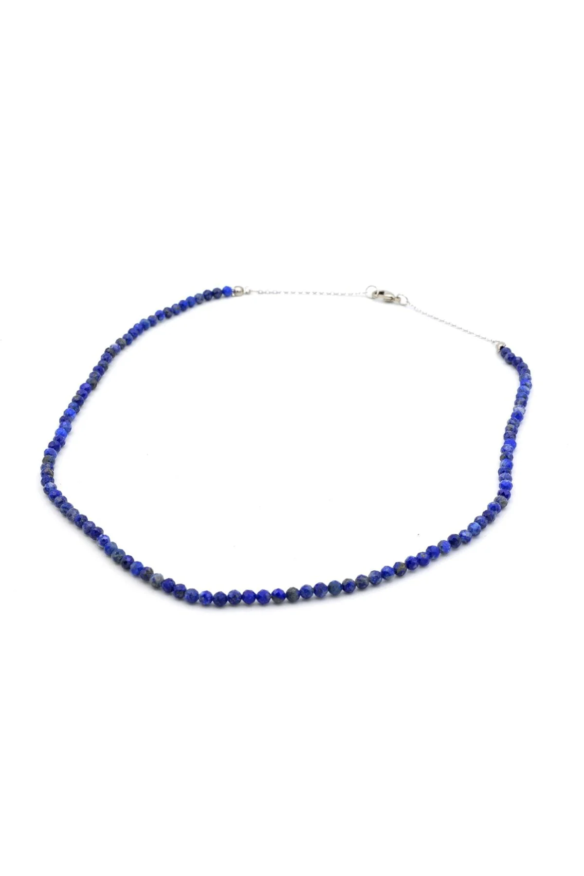 Hakiki Faset Kesim Doğal Lapis Lazuli Kolye 1.kalite