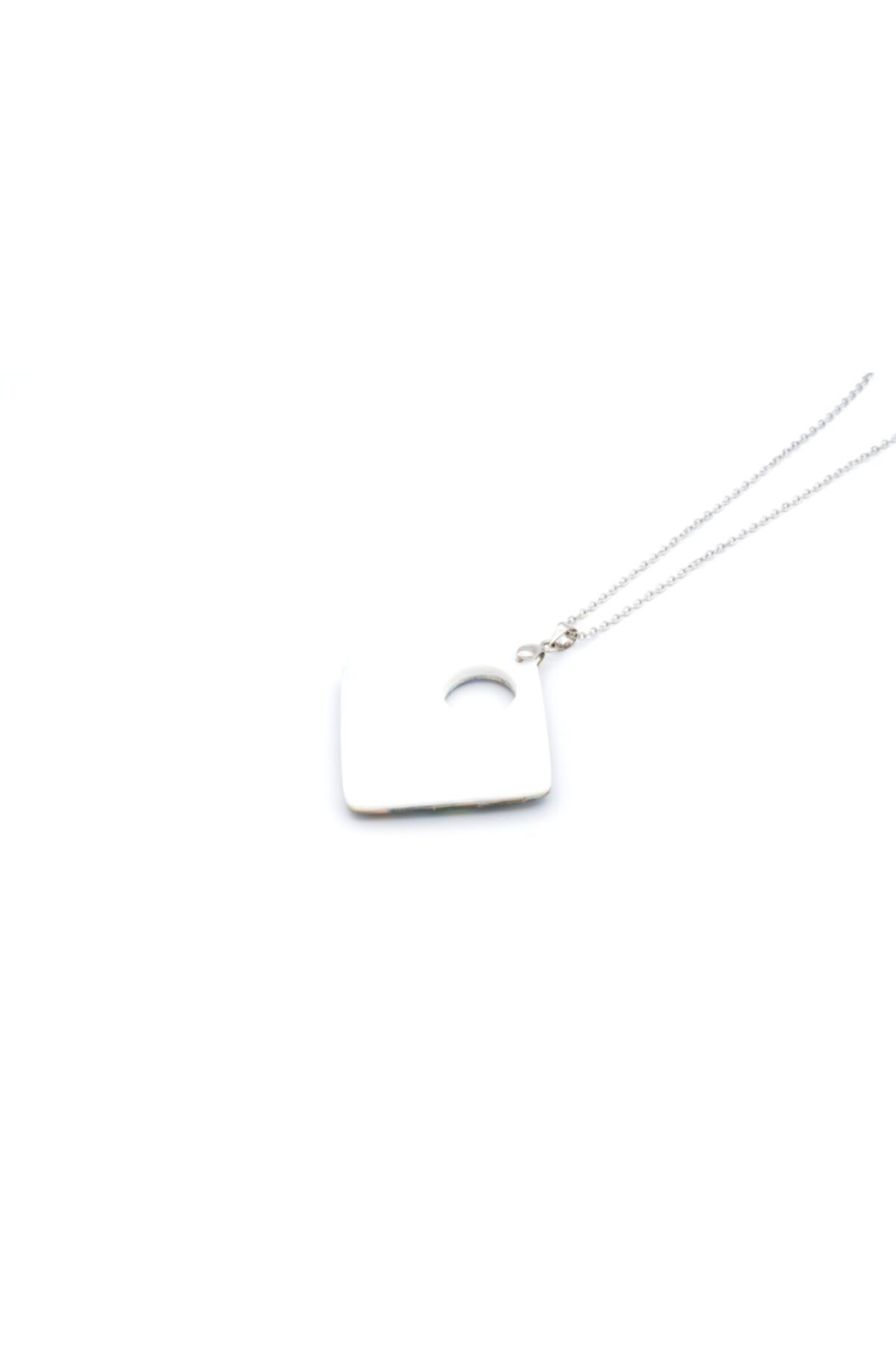 Hakiki Rengarenk Abalon Sedef Kolye Ucu 1.kalite 006