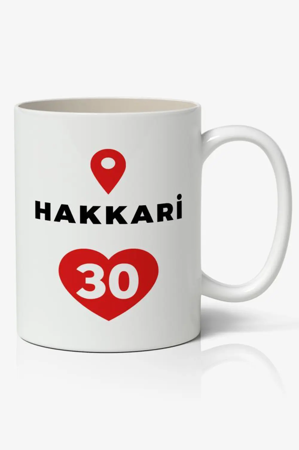 Hakkari Baskılı Kupa Bardak Baskılı Kahve Kupa Bardak