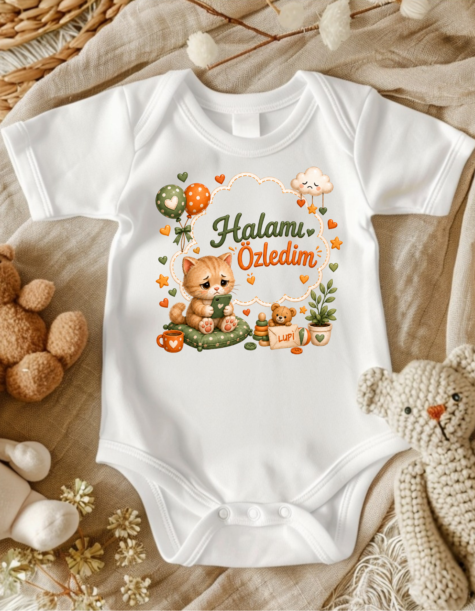 Halamı Özledim Yazılı Bebek Zıbın Fiyatı, Yorumları ve Özellikleri