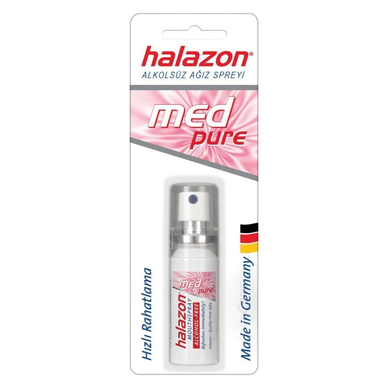 Halazon Med Ağız Spreyi 15ml (Alkolsüz) Halazon Med Ağız Spreyi 15ml (Alkolsüz)