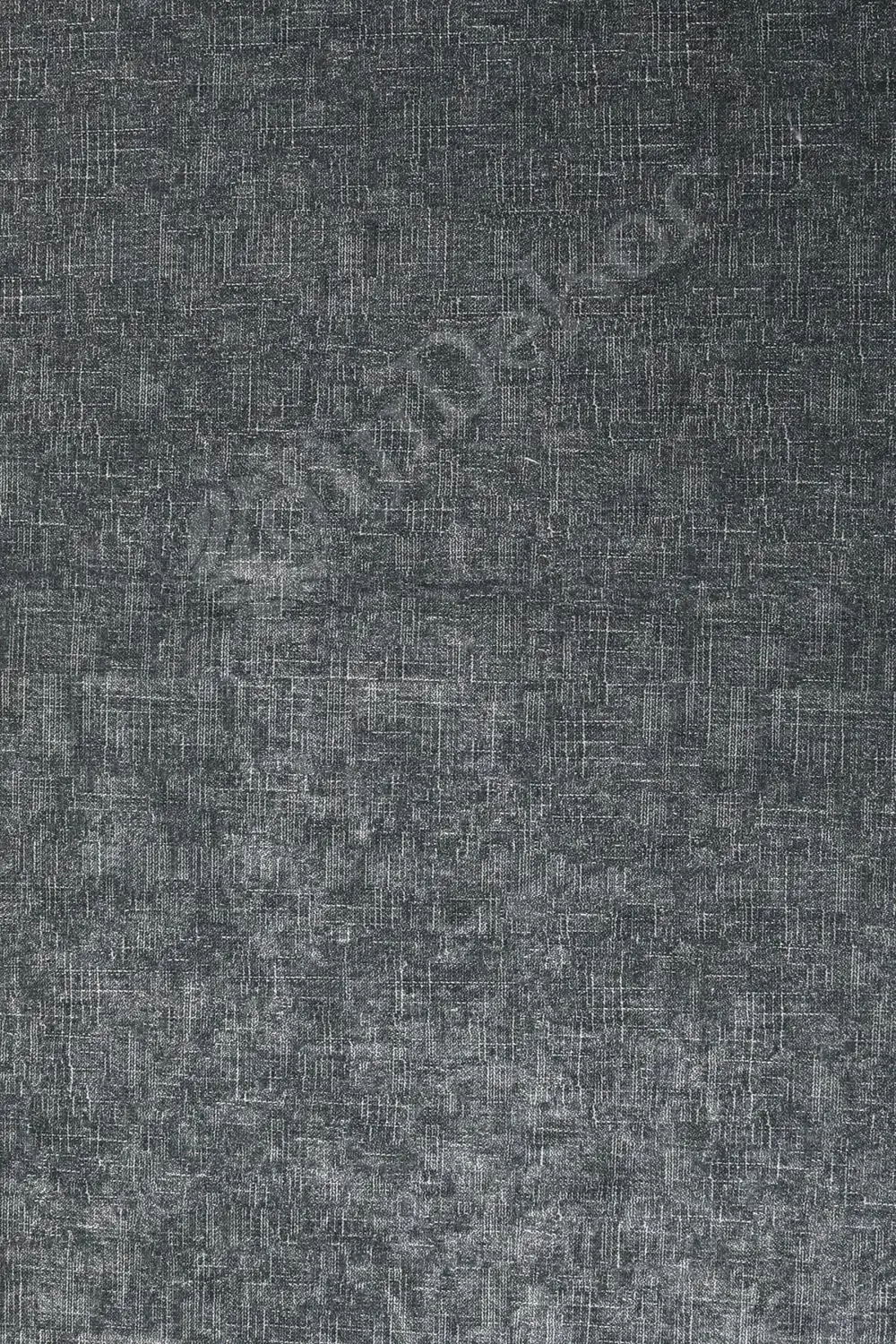 Halı Antrasit Cool K1290 Saçaklı Oval Kesme Ince Yolluk Kilim Sal