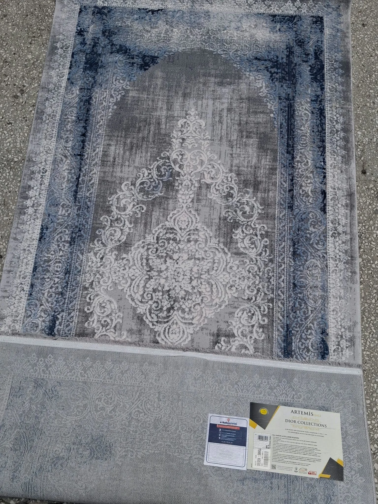 Halı Artemis Dior Collection 100*200 Ölçülerinde Saçaklı Yolluk