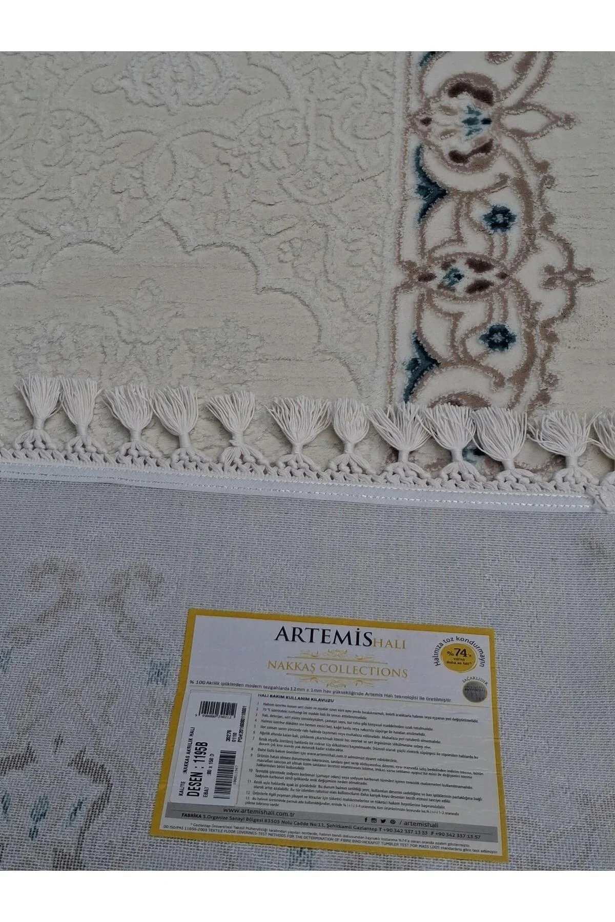 Halı Artemis Nakkaş Collection 80*150 Cm Makina Halı Yolluk Halı Artemis Nakkaş Collection 80*150 Cm Makina Halı Yolluk - Görsel 2