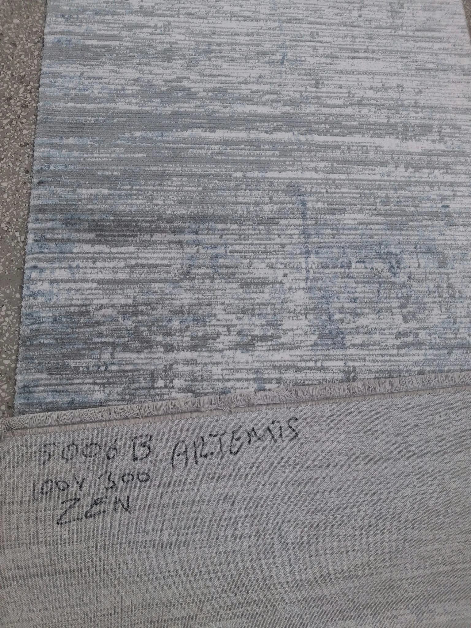 Halı Artemis Zen Collection 5006B 100*300 Ölçülerinde Saçaklı Yolluk