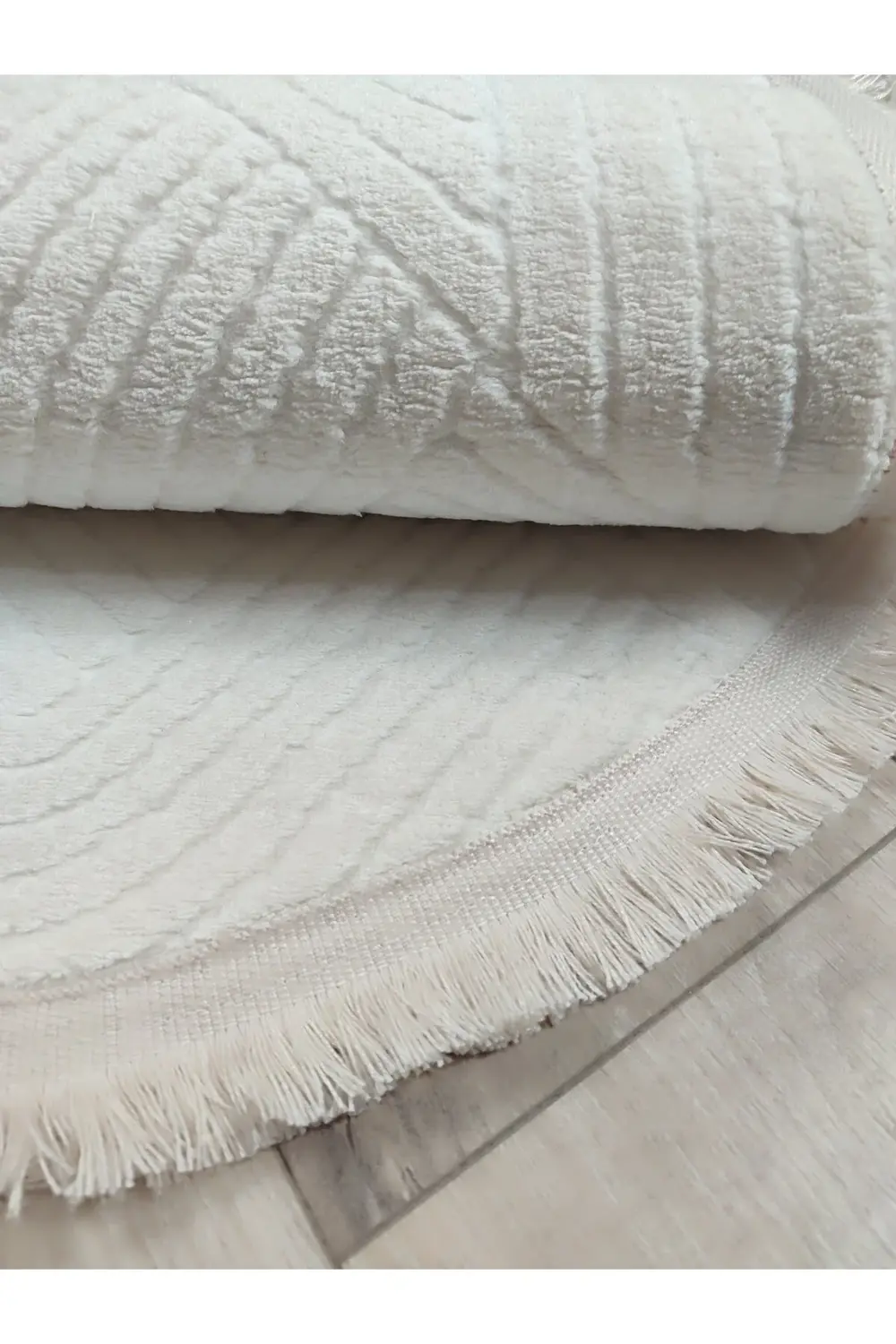 Halı Beyaz Cool Bohem Desenlidesenli Yıkanabilir Saçaklı Oval Yol Halı Beyaz Cool Bohem Desenlidesenli Yıkanabilir Saçaklı Oval Yol