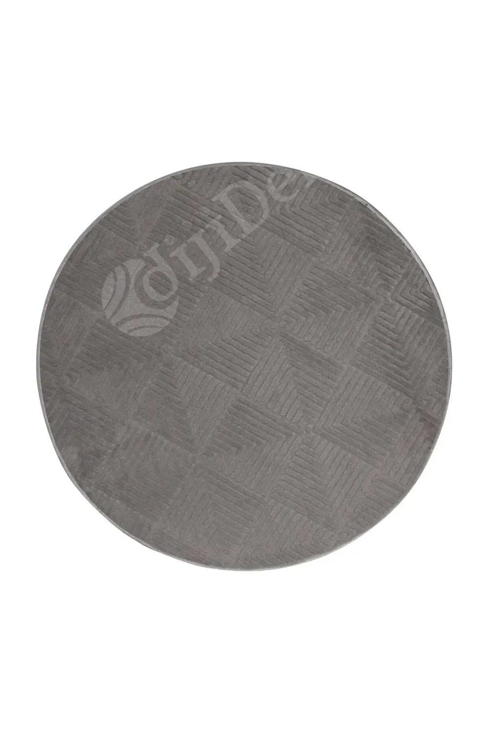 Halı Cool Gri Pramit Desenli Saçaksız Yuvarlak Kesme Yolluk Kilim Halı Cool Gri Pramit Desenli Saçaksız Yuvarlak Kesme Yolluk Kilim