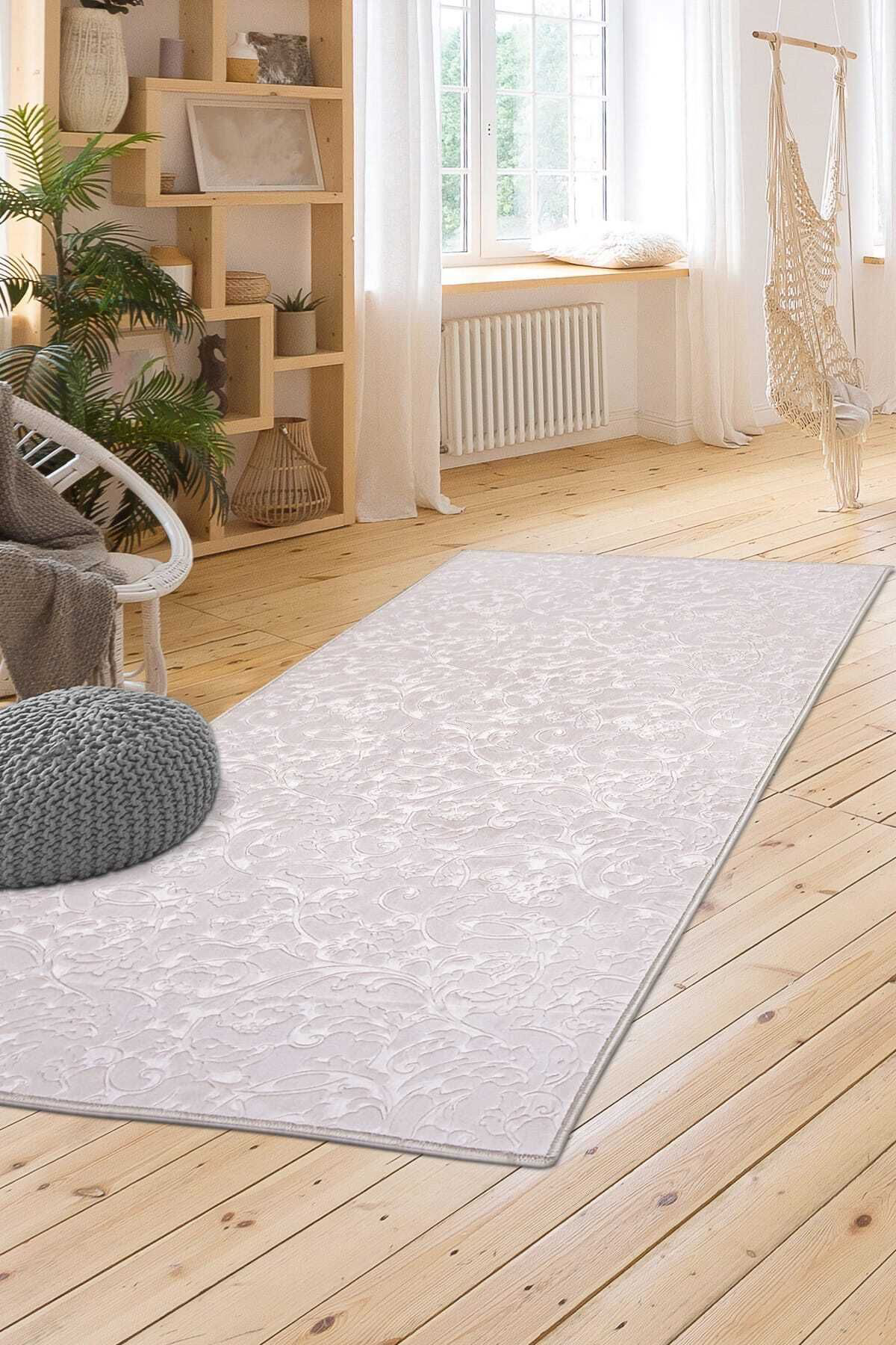 Halı Elit Vizon Kaymaz Taban Yıkanabilir Kesme Yolluk Salon Antre