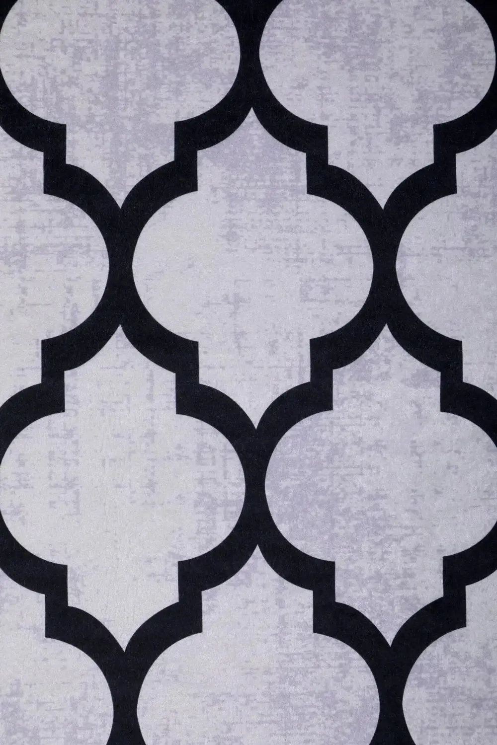 Halı Gri Maça Yıkanabilir Saçaksız Oval Kesme Ince Yolluk Kilim S