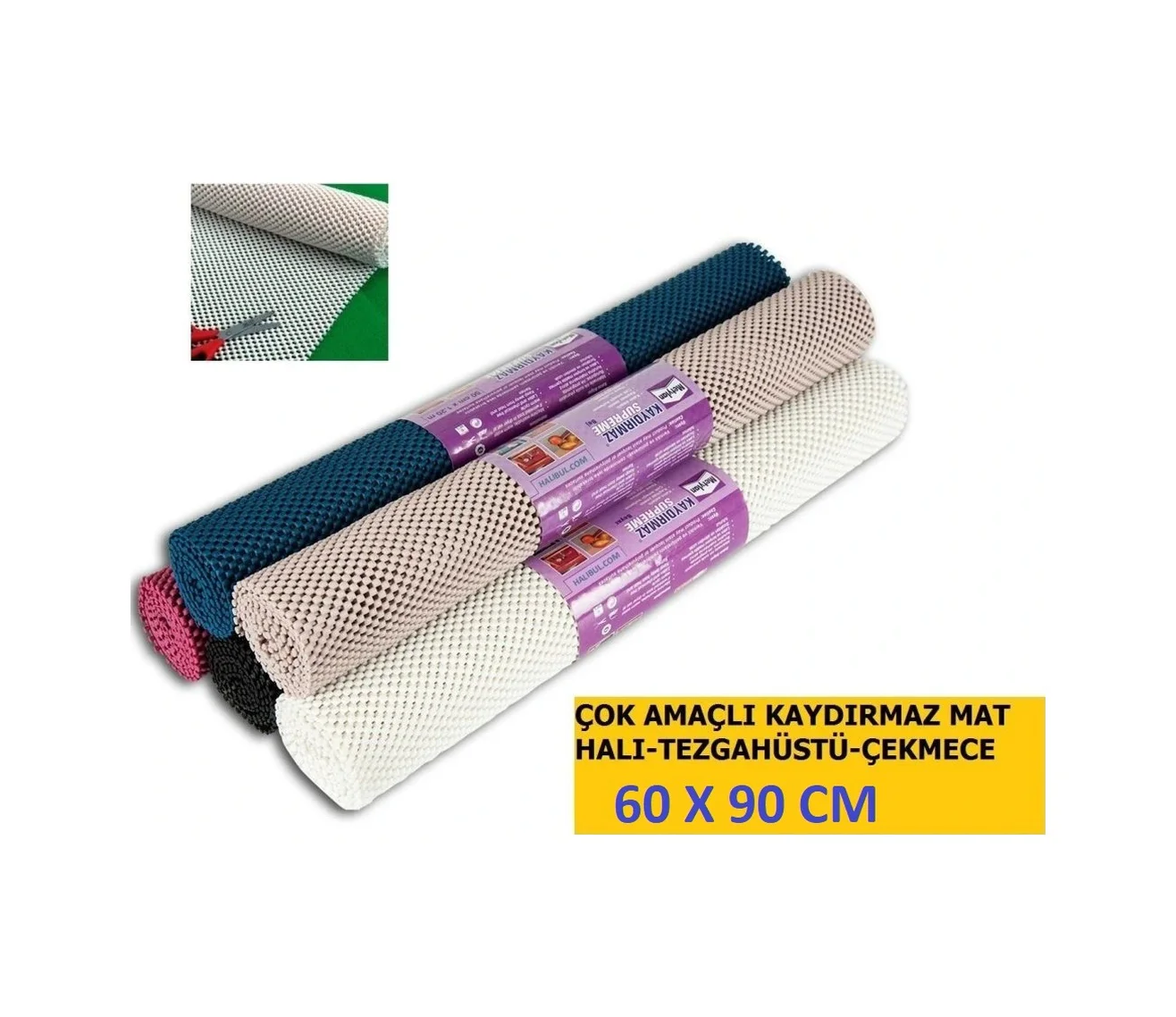 Halı Kaydırmaz - Raf - Dolap Ve Torpido Örtüsü 60 X 90 Diğer Halı Kaydırmaz - Raf - Dolap Ve Torpido Örtüsü 60 X 90 Diğer