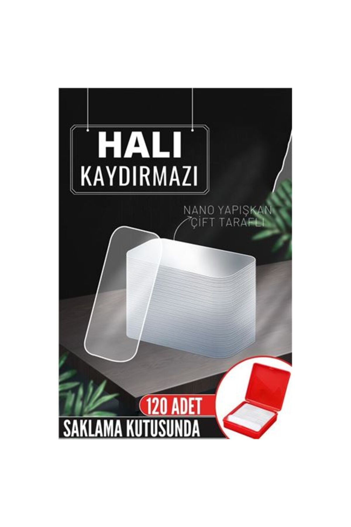 Modacar Hali Kilim Yolluk Kayma Önleyici 120 Adet Pvc Nano