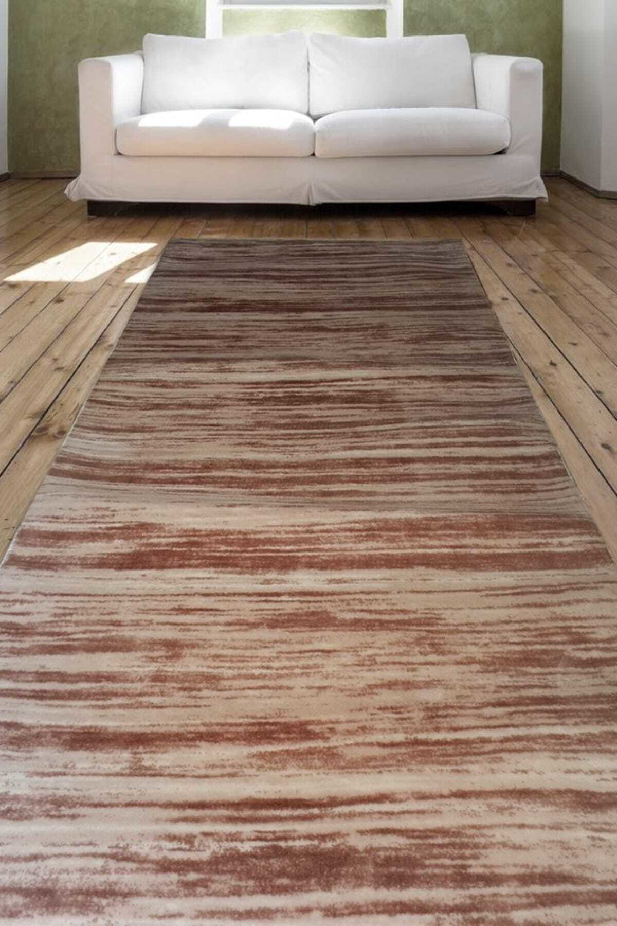 Halı Level Vizon Kaymaz Yıkanabilir Kesme Yolluk Salon Koridor Od