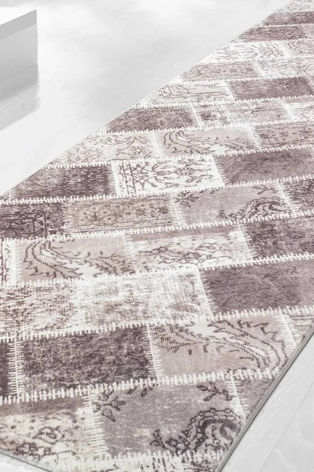 Halı Lotto Kahve Kaymaz Yıkanabilir Kesme Yolluk Salon Koridor Od