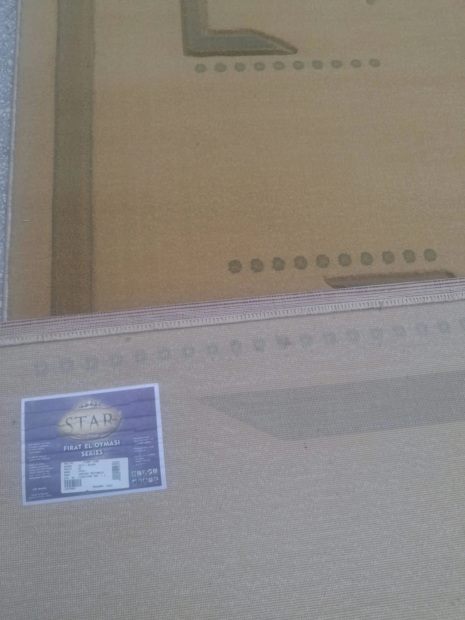 Halı Star  Collection 100-300 cm Yolluk 0,8 mm Hav Yüksekliği Saçaksız