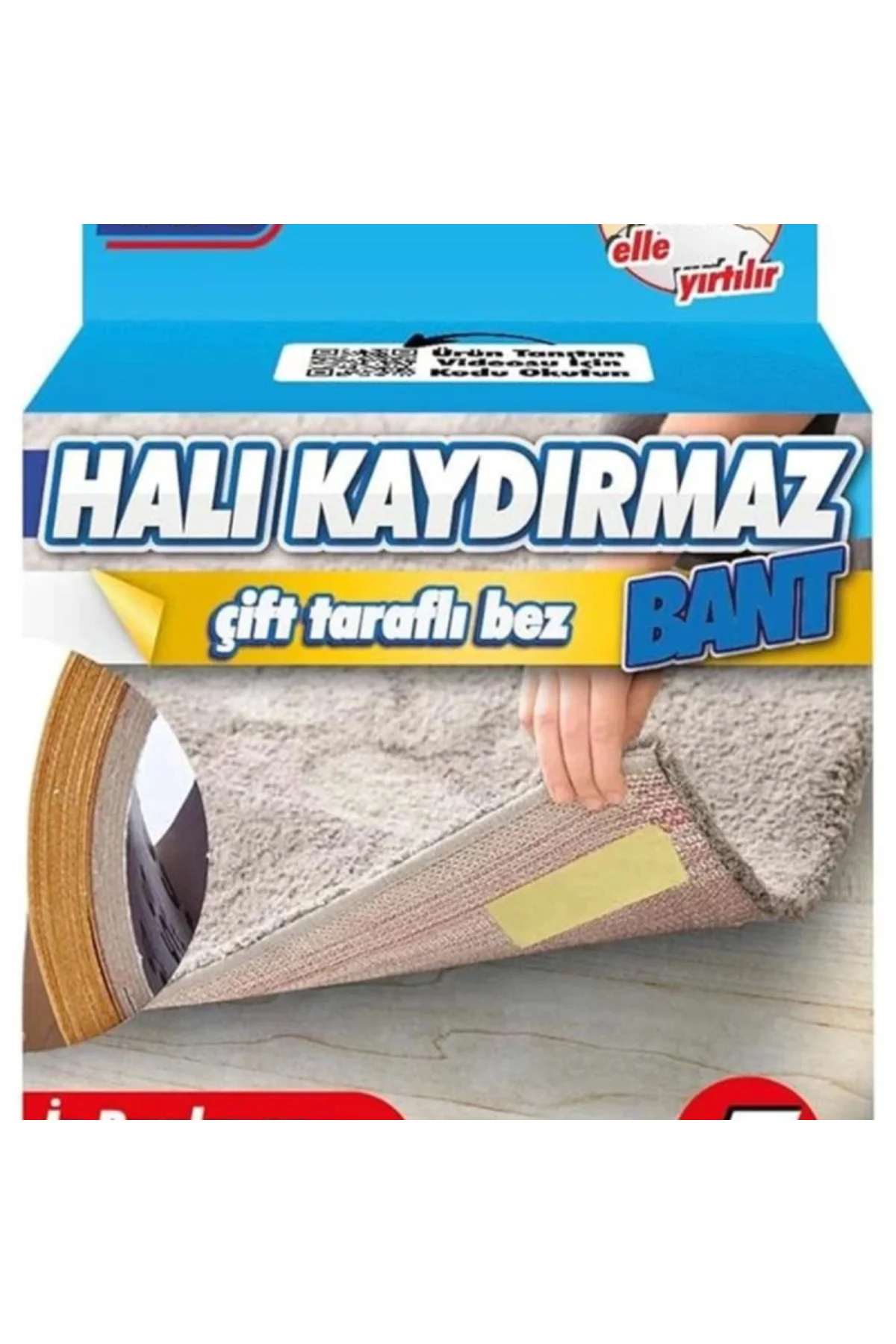 Halı Yapıştırma Bandı, Halı Kaydırmaz 50Mm X 5Mt