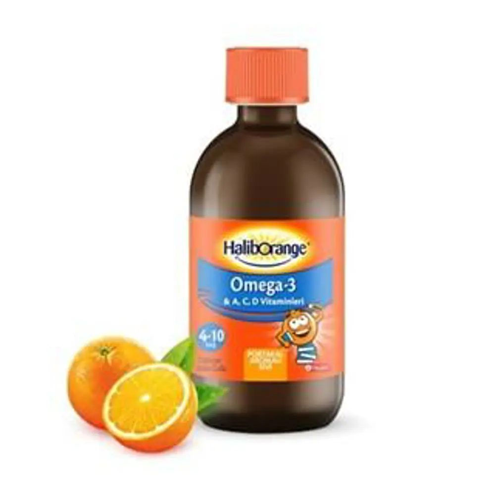 Haliborange Omega 3 Balık Yağı Şurup 300 ml 8680287030741