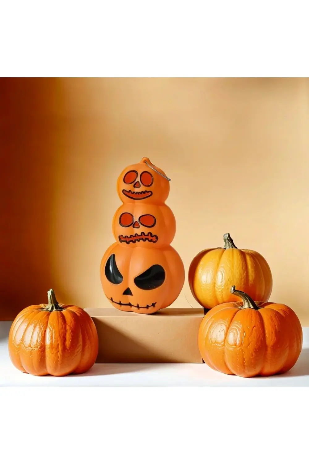 Halloween bal kabağı şeklinde led lamba