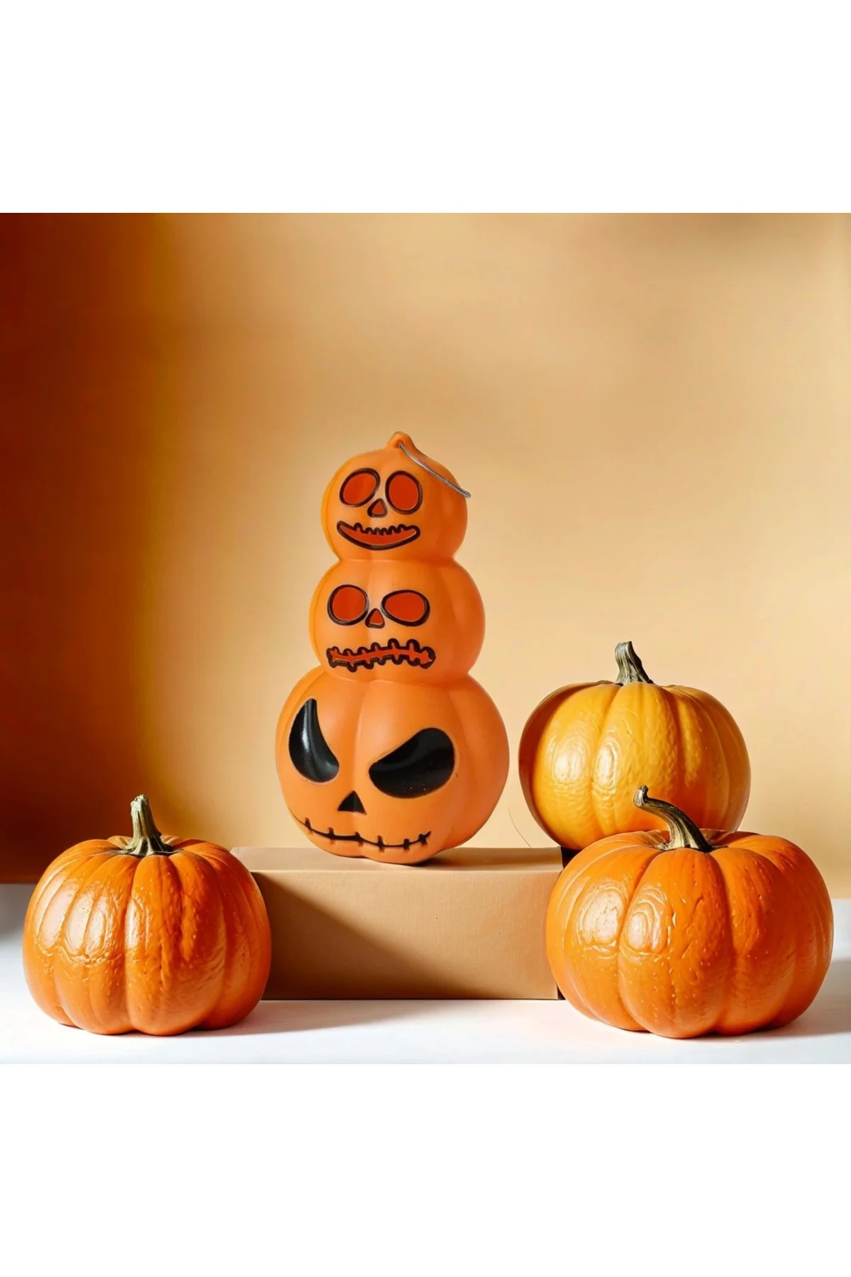 Halloween bal kabağı şeklinde led lamba