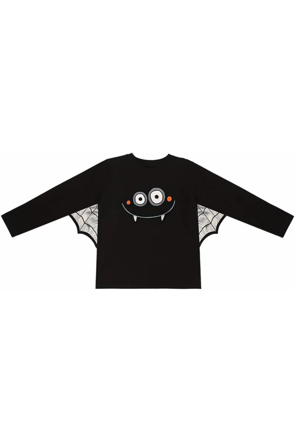 Halloween Cadılar Bayramı Erkek Çocuk Kostüm Siyah T-shirt