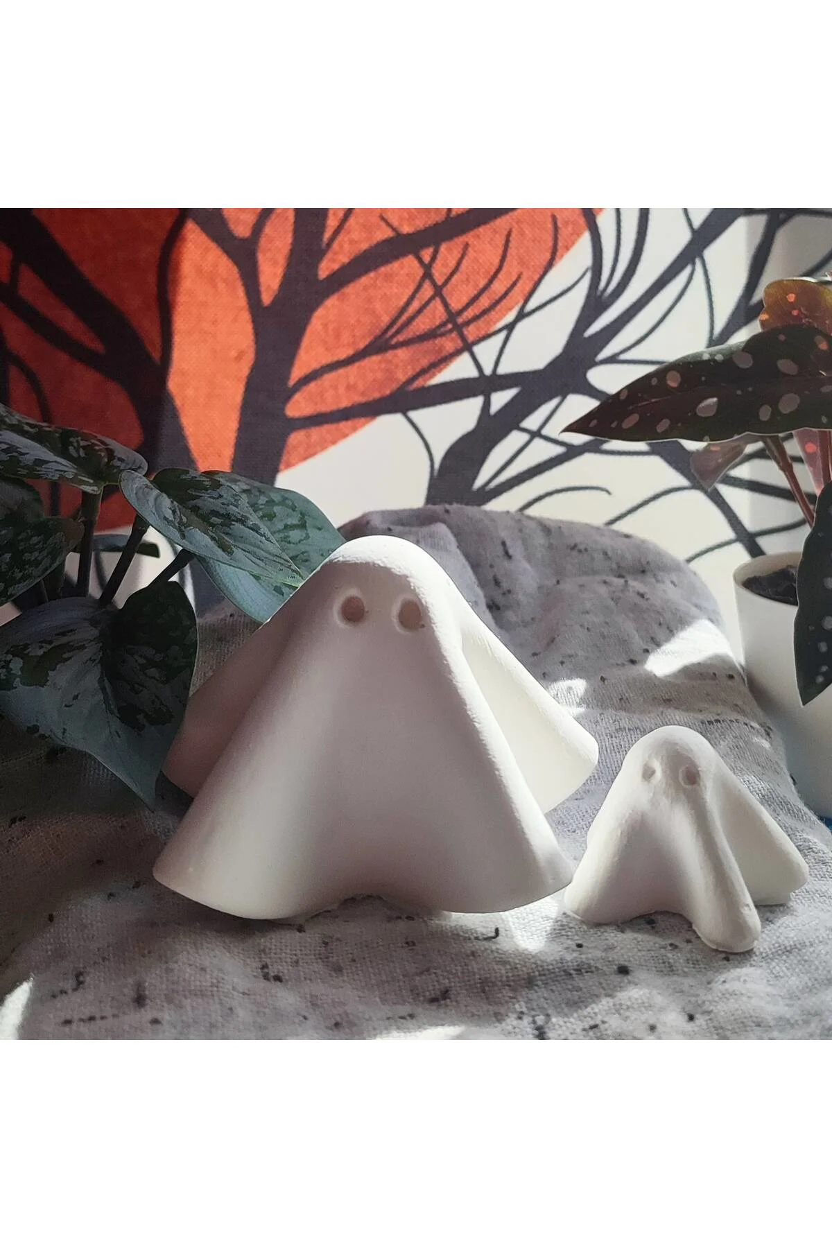 Halloween Cadılar Bayramı Hayalet Biblo Seti