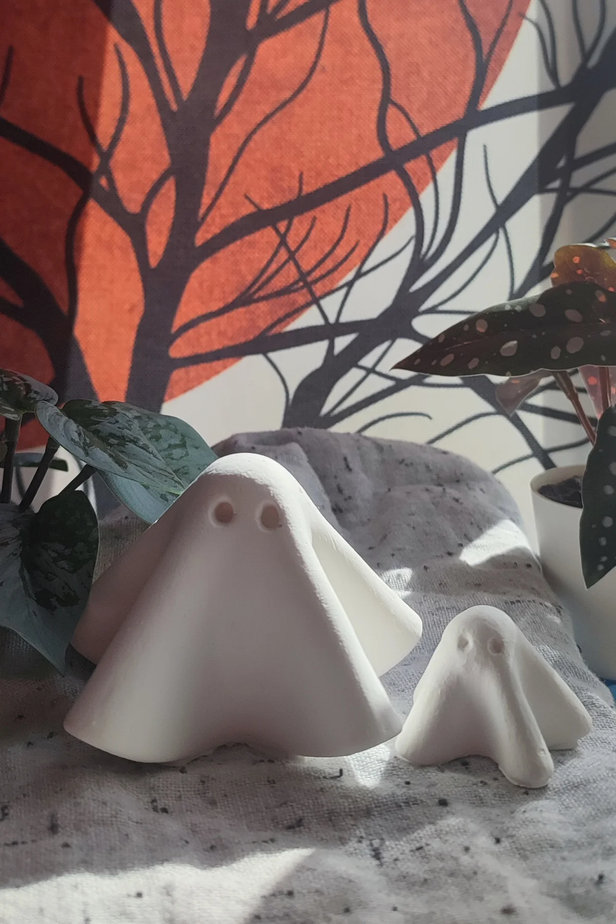 Halloween Cadılar Bayramı Hayalet Biblo Seti