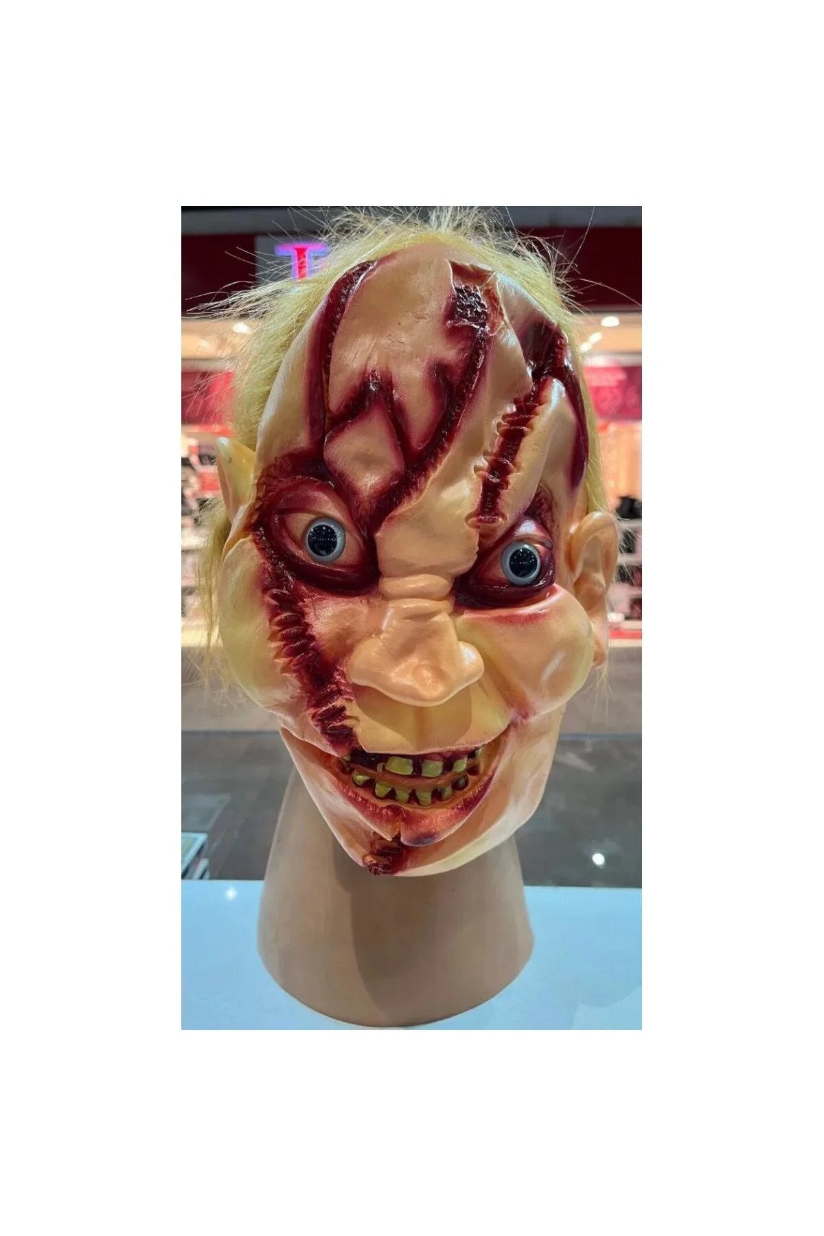 Halloween Chucky Maskesi, Korku Maskesi, Cadılar Bayramı Aksesuarları, Çaki maskesi