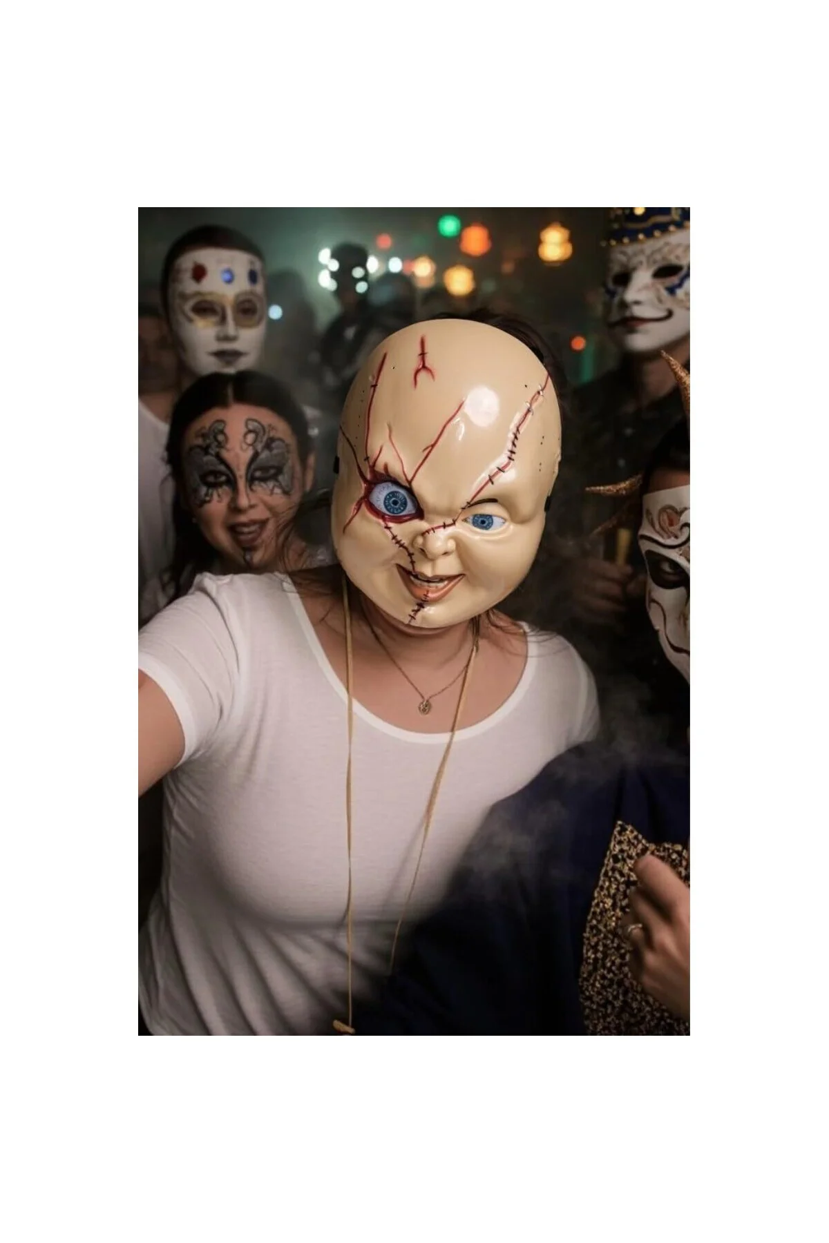 Halloween Chucky Maske