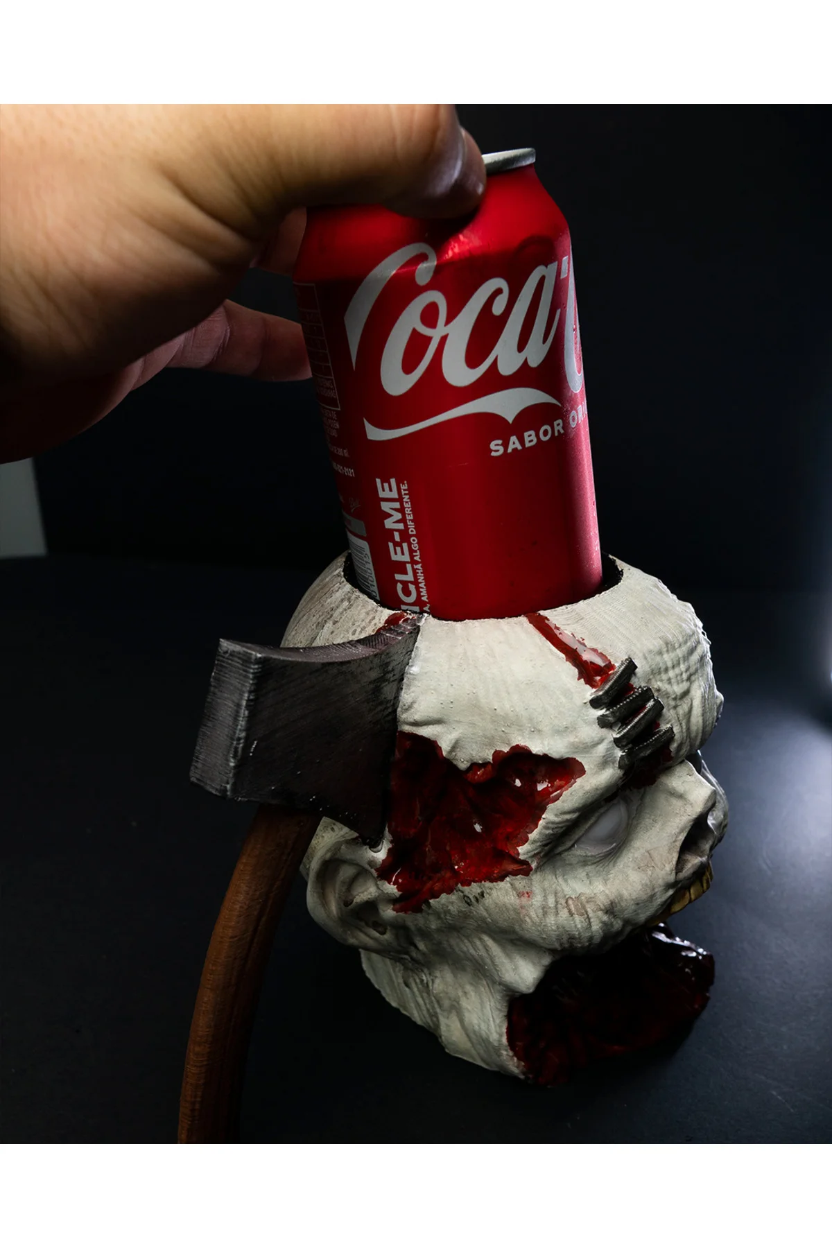Halloween Frankenstein İçecek Tutucu Cadılar Bayramı Frankenstein İçecek Tutucu