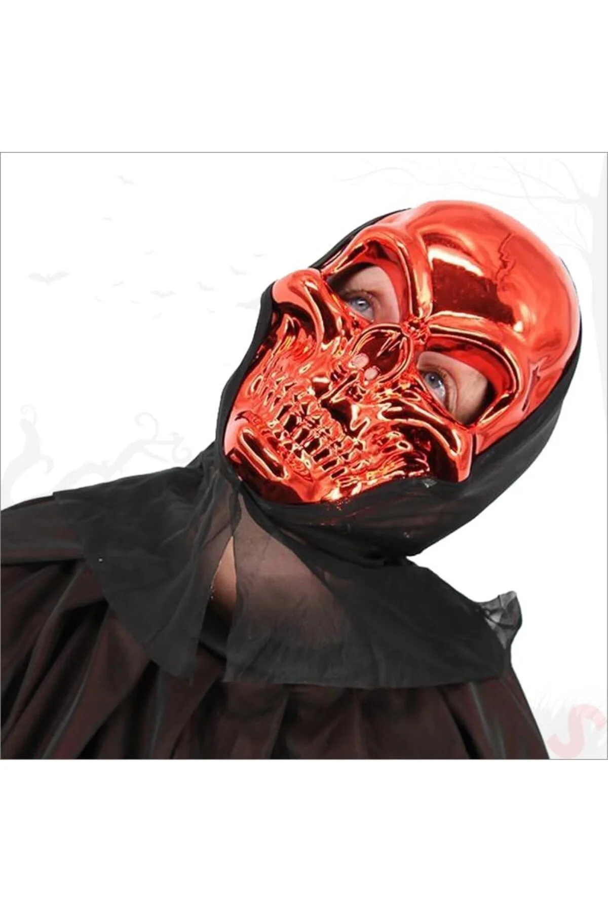 Halloween Hayalet Yüz, İskelet Maskesi