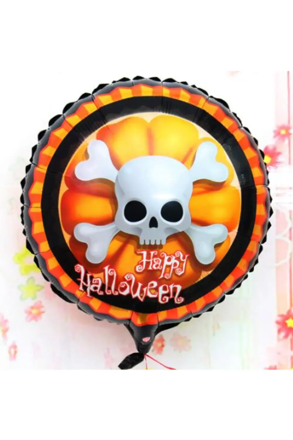 Halloween Kuru Kafa Folyo Balon 18 inç