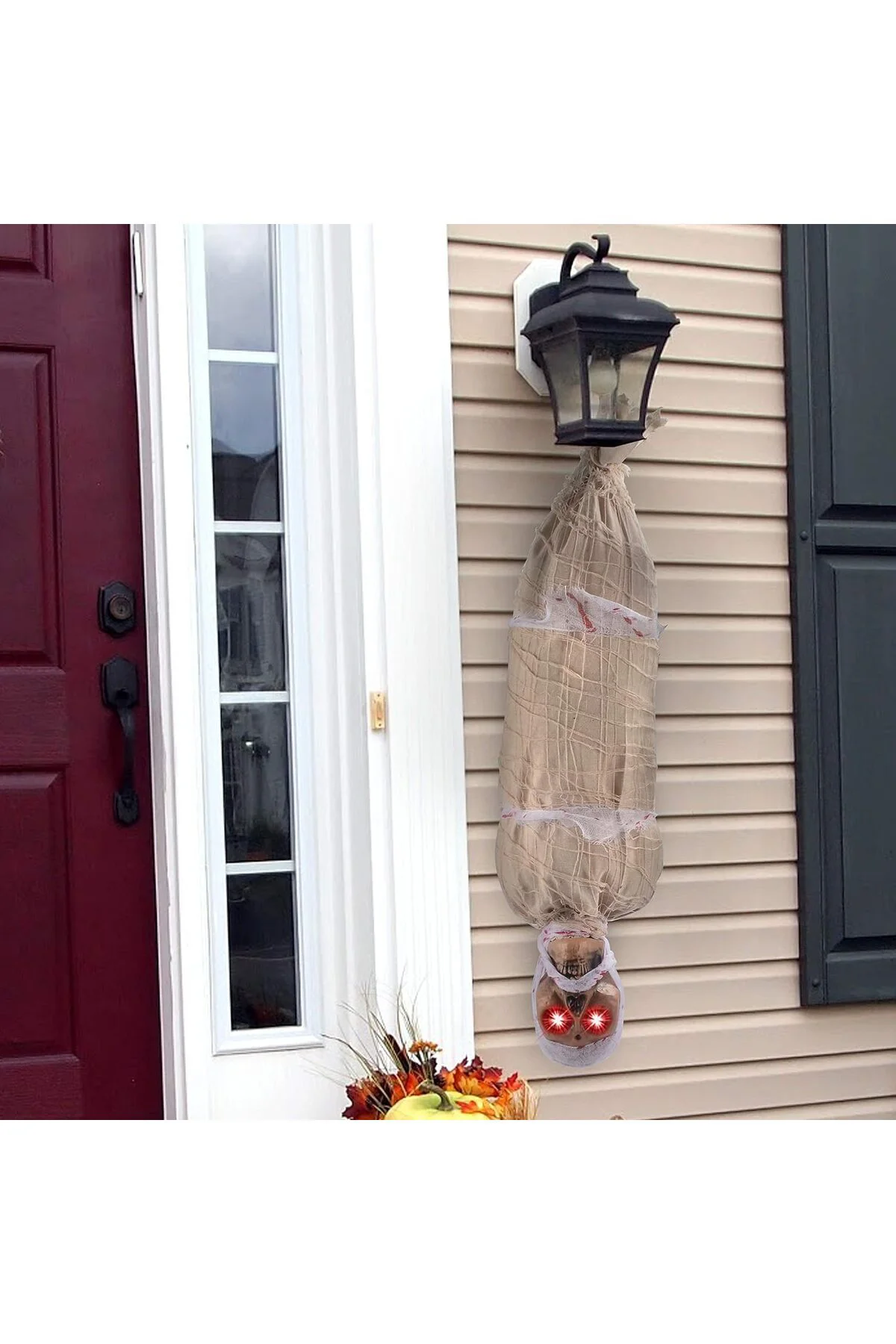 Halloween Sensörlü Işıklı Hareketli Mumya