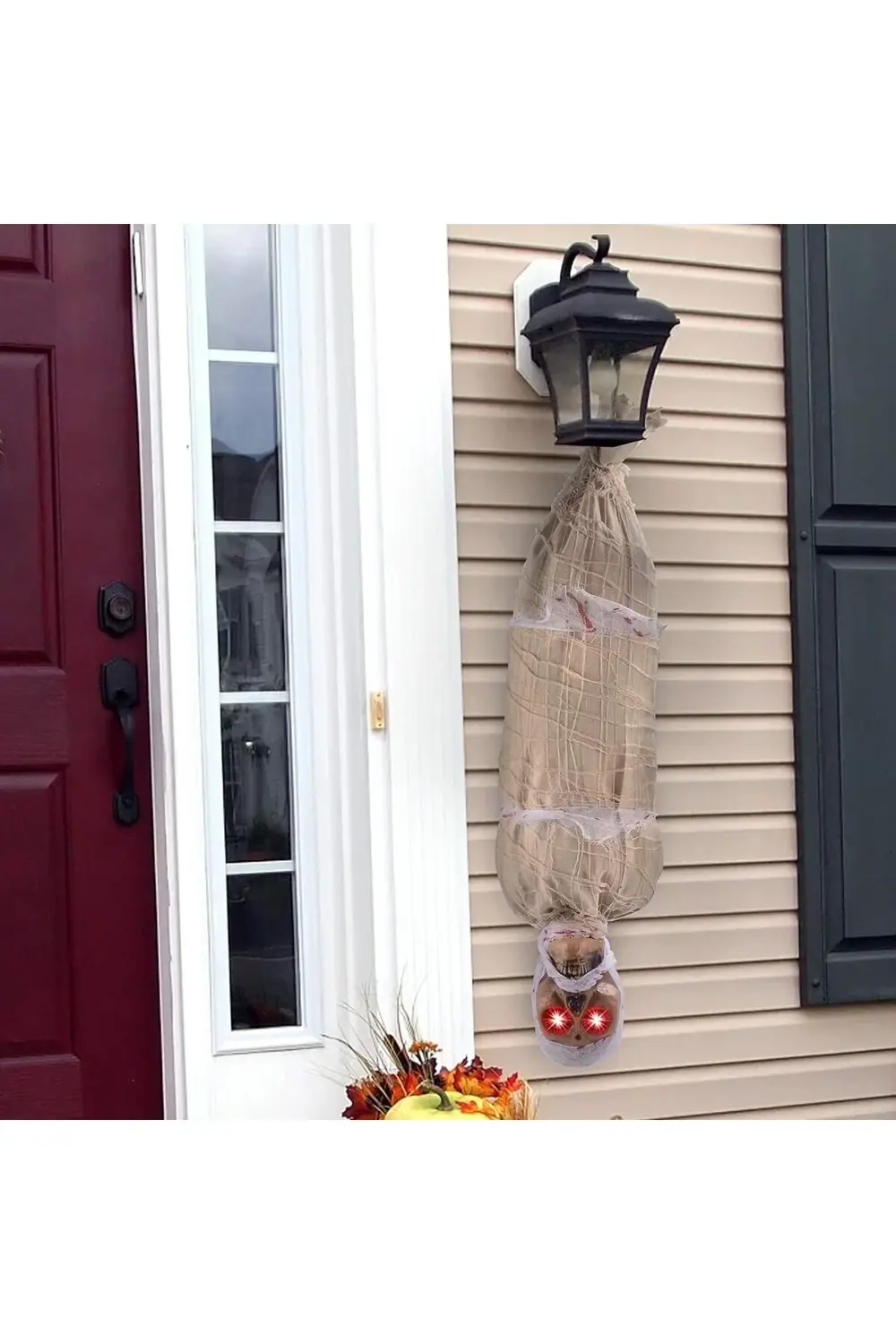 Halloween Sensörlü Işıklı Hareketli Mumya