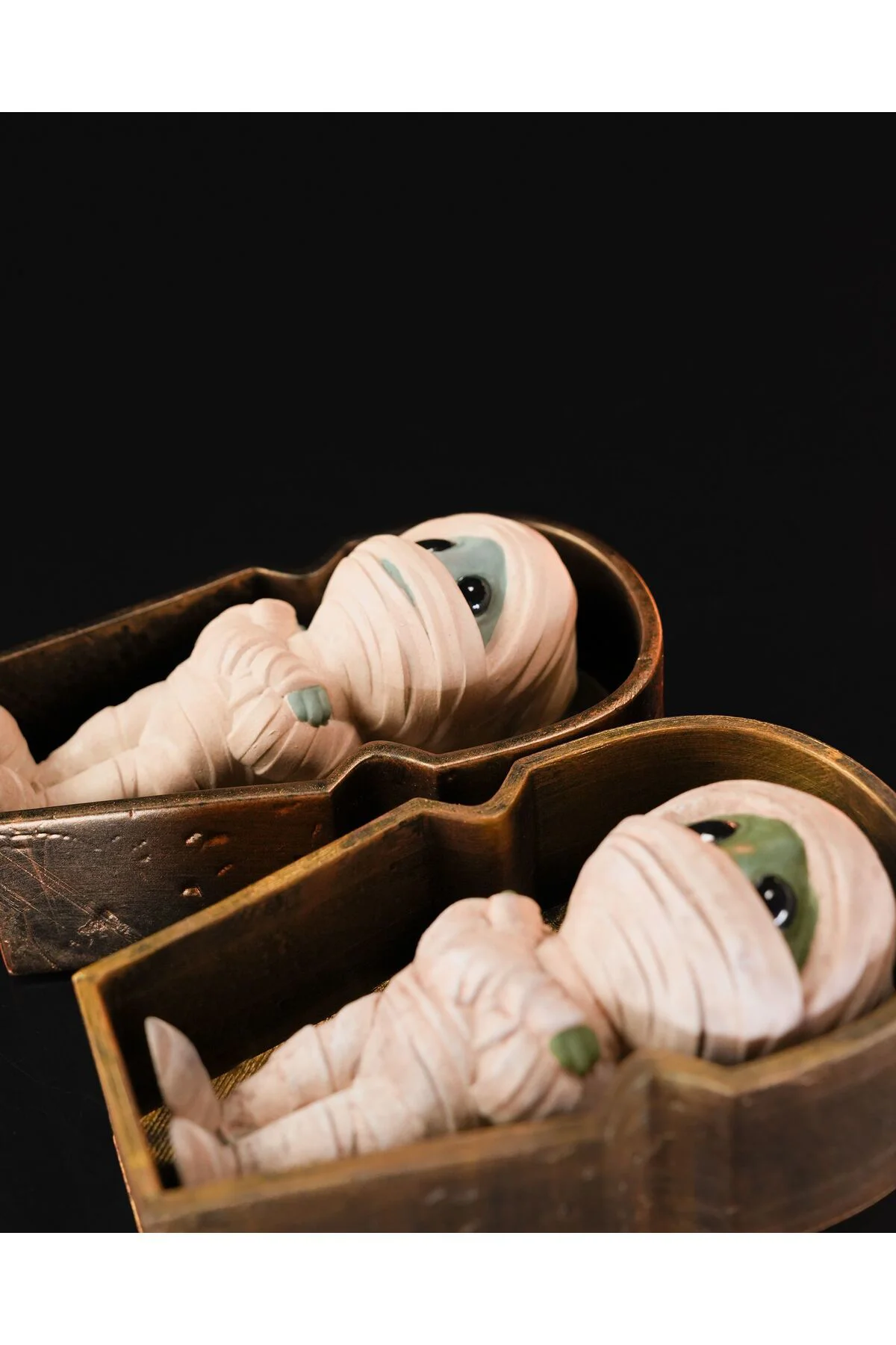 Halloween Tabutlu Mumya Figürü 15 Cm (1 ADET)
