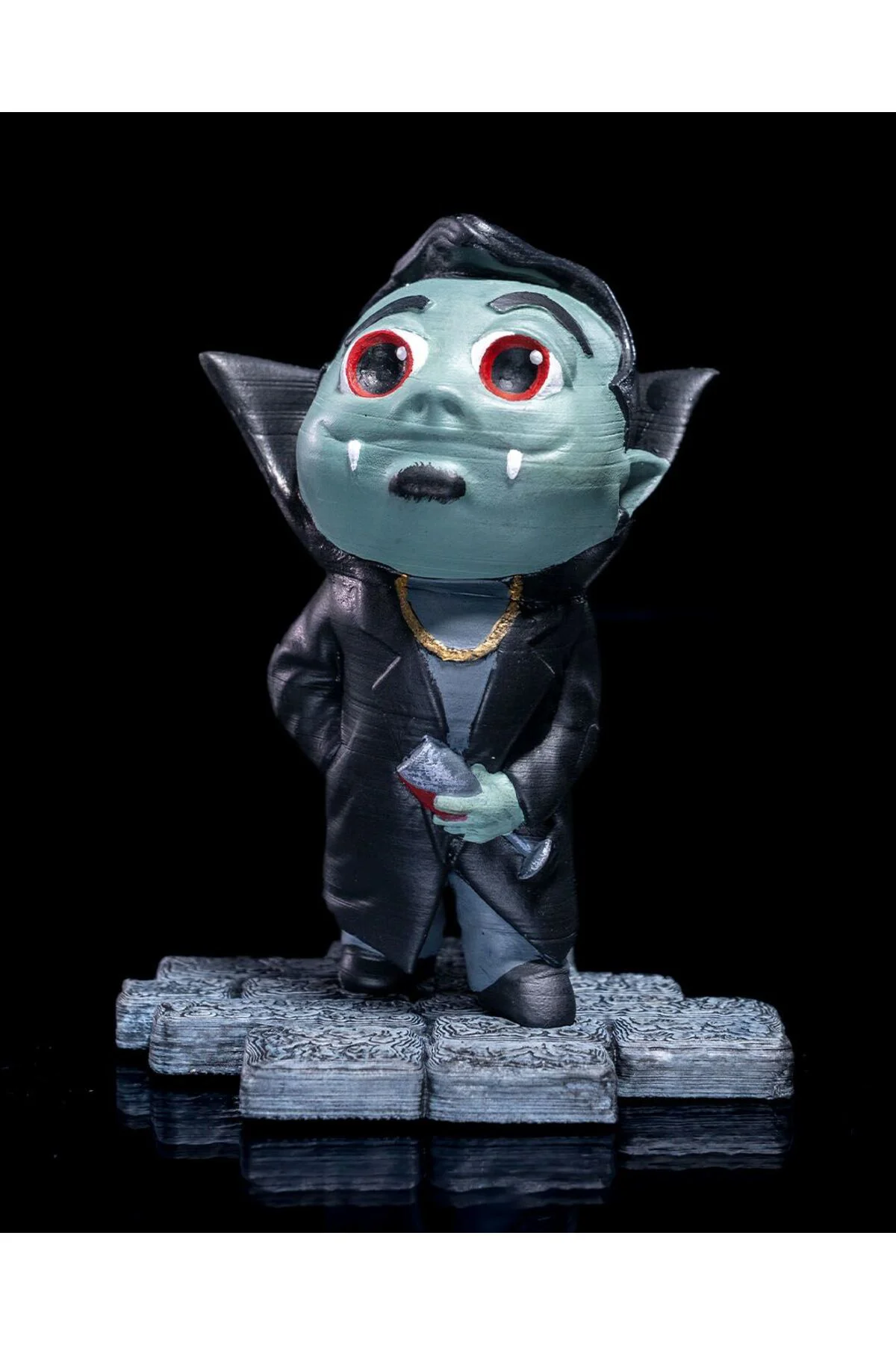 Halloween Urban Terrors - Vampire Boyalı Figür 15 Cm (BÜYÜK BOY)