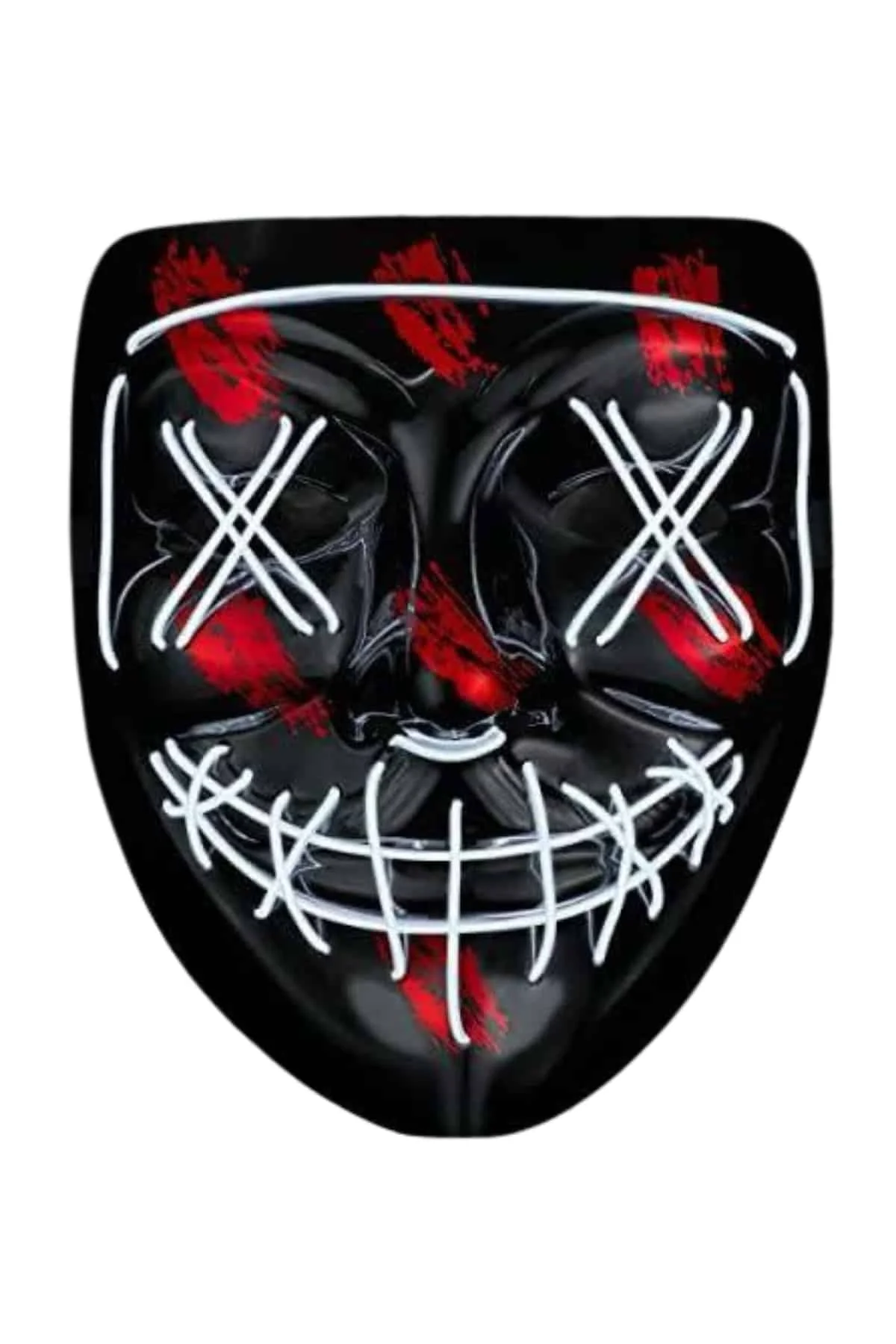 Hallowen Parti Maskesi Neon Led Işıklı Maske 3 Modlu Cadılar Bayramı Maskesi Fiyatı, Yorumları ve Özellikleri