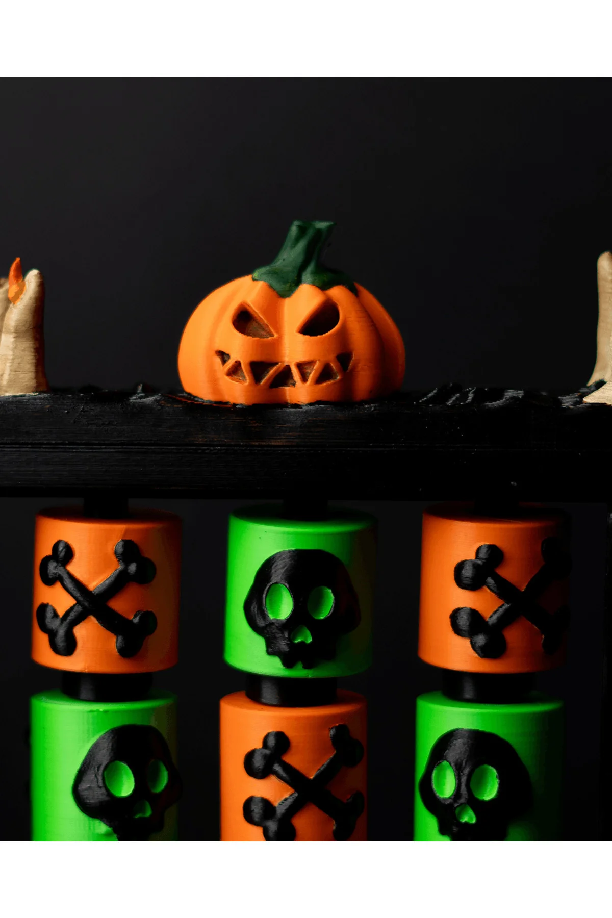 Hallowen XOX Oyunu (Tic Tac Toe)