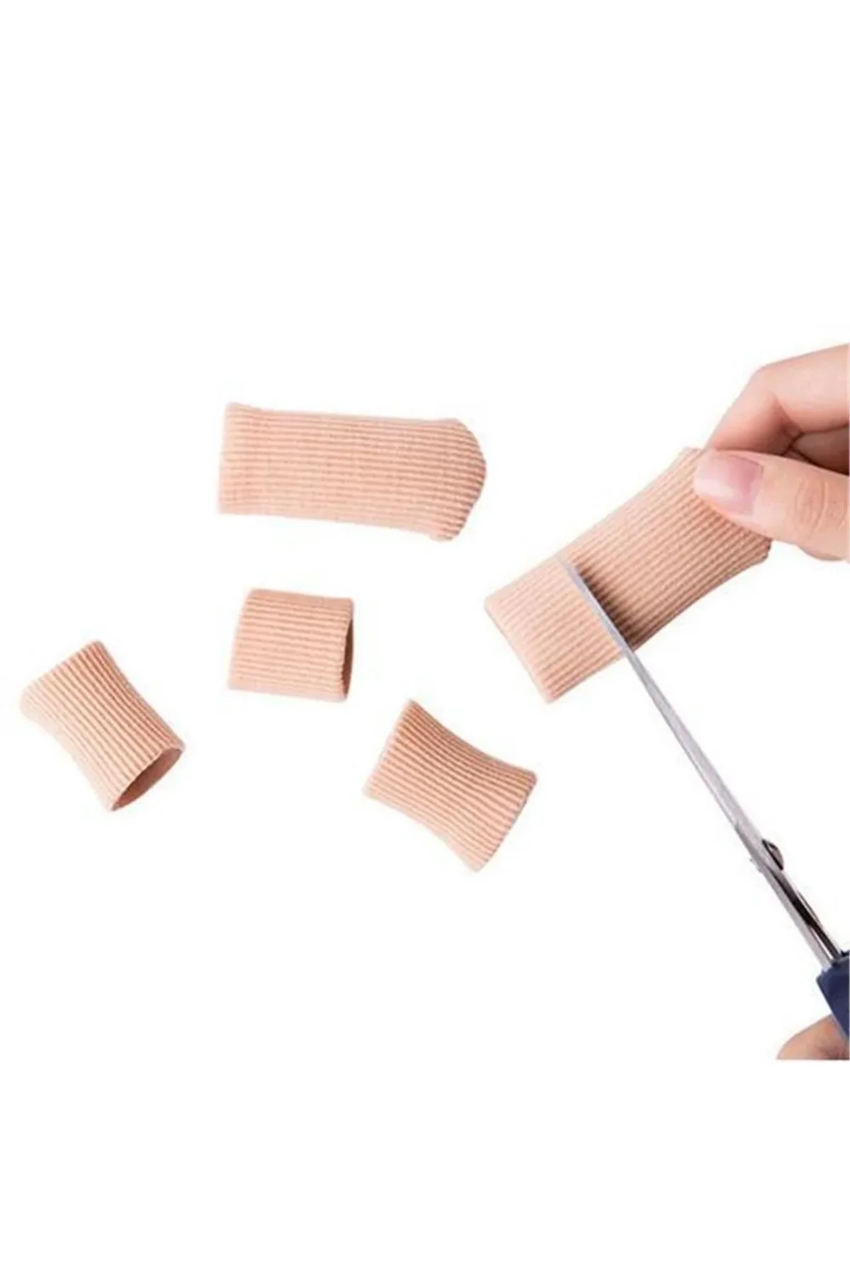 Halluks Valgus Bunions Nasır ayak kumaş silikon Ayak parmak ve tırnak koruyucu