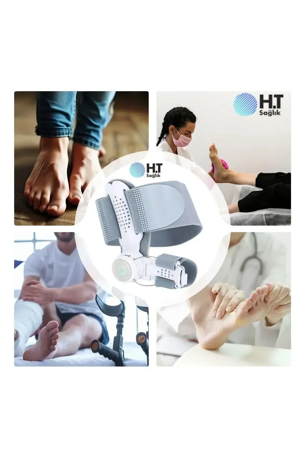 Hallux Valgus Kemik Düzeltici Ayarlı Gece Ateli