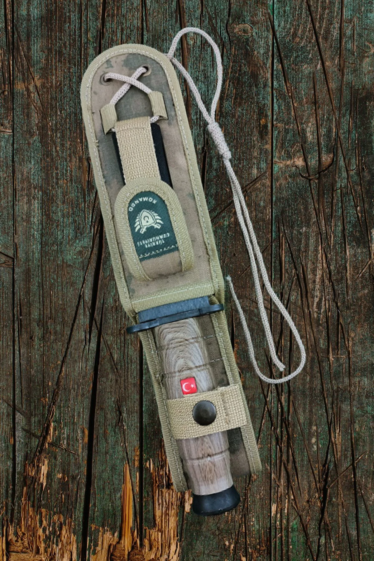 Halmak Outdoor Çakı Bıçak Aksesuar Kamp Malzemesi Rambo Bıçağı Kamp Bıçağı Çakı Bıçak Kılıfla (30 CM)