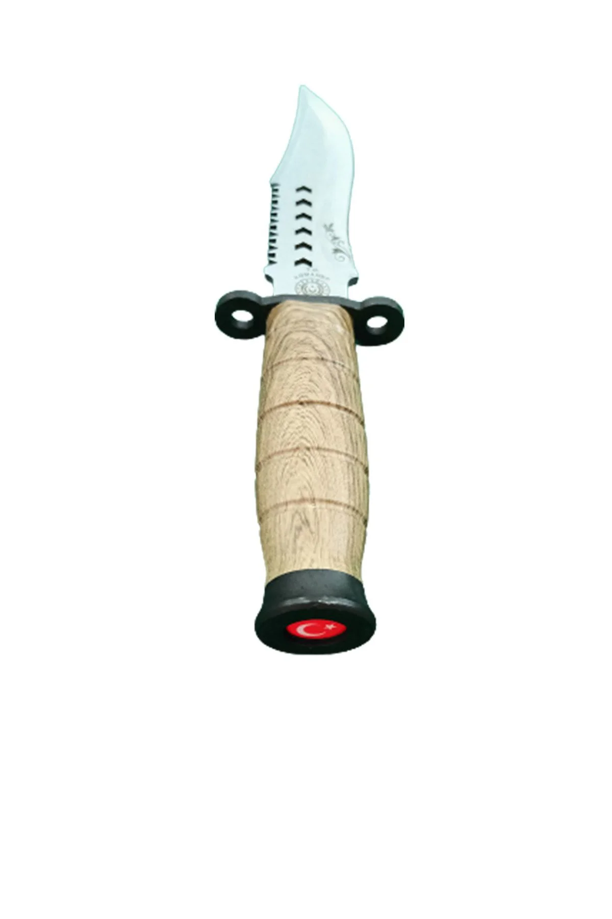 Halmak Outdoor Çakı Bıçak Aksesuar Kamp Malzemesi Rambo Bıçağı Kamp Bıçağı Çakı Bıçak Kılıfla (30 CM)