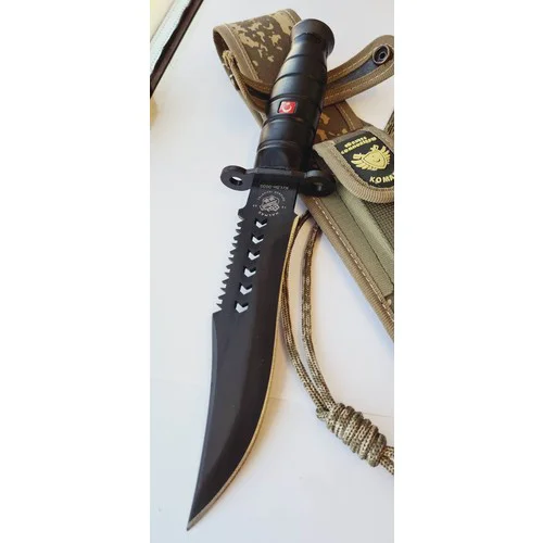 Halmak Siyah Kurt Kemer Kılıflı Kmnda Rmb Bıçağı