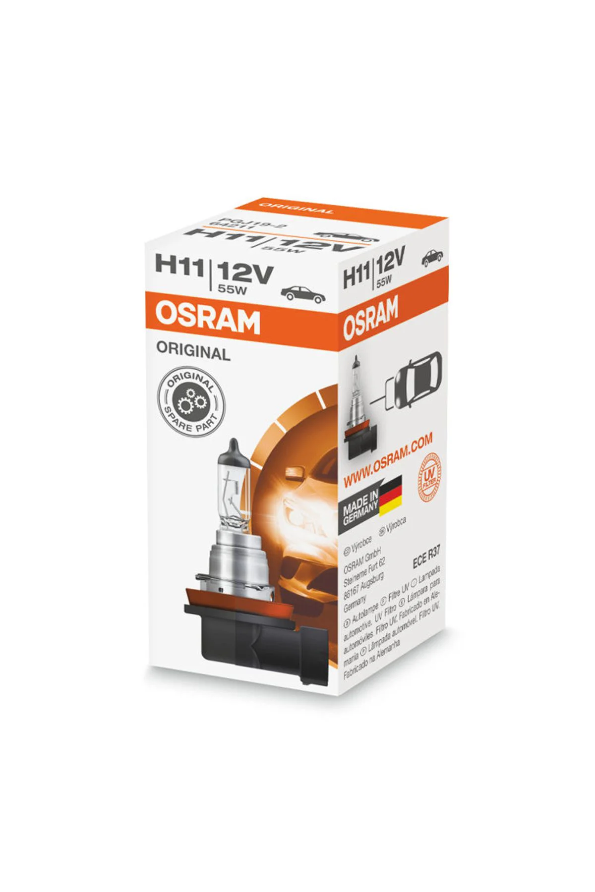 Halojen Ampul H11 12V 55W - 64211