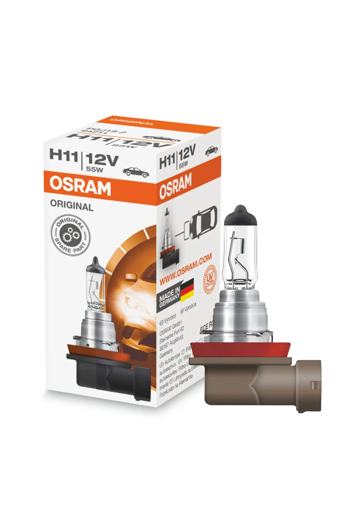 Halojen Ampul H11 12V 55W - 64211