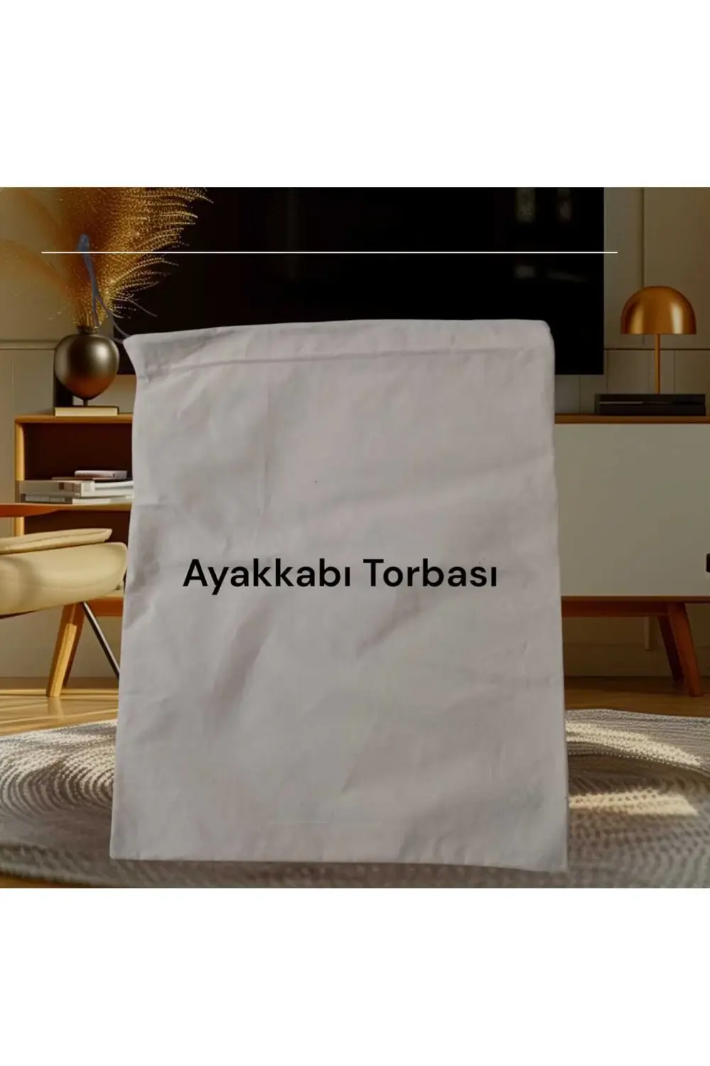 Ham Bez Ayakkabı Saklama Torbası 46 Tel Pamuğa-pamuk Otel, Motel,