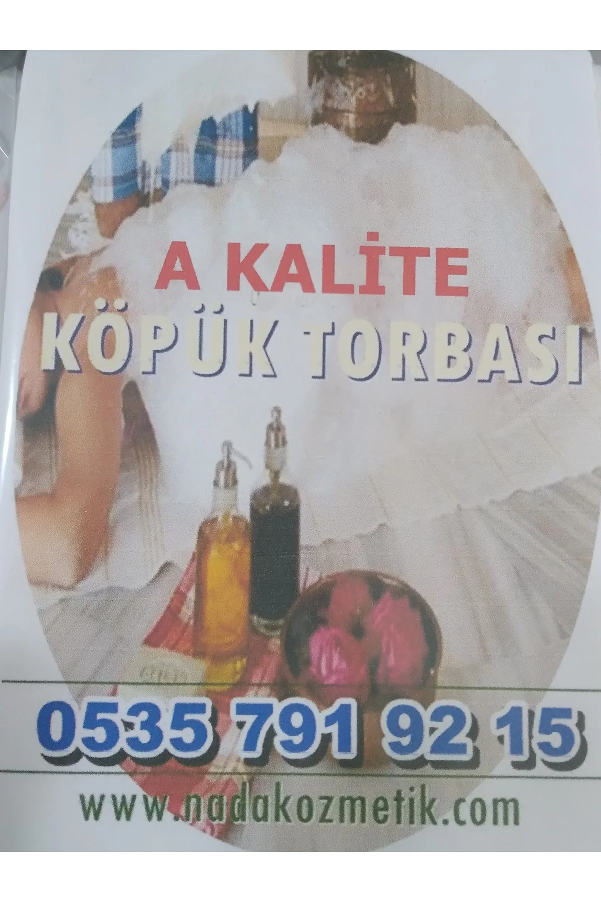 hamam köpük torbası
