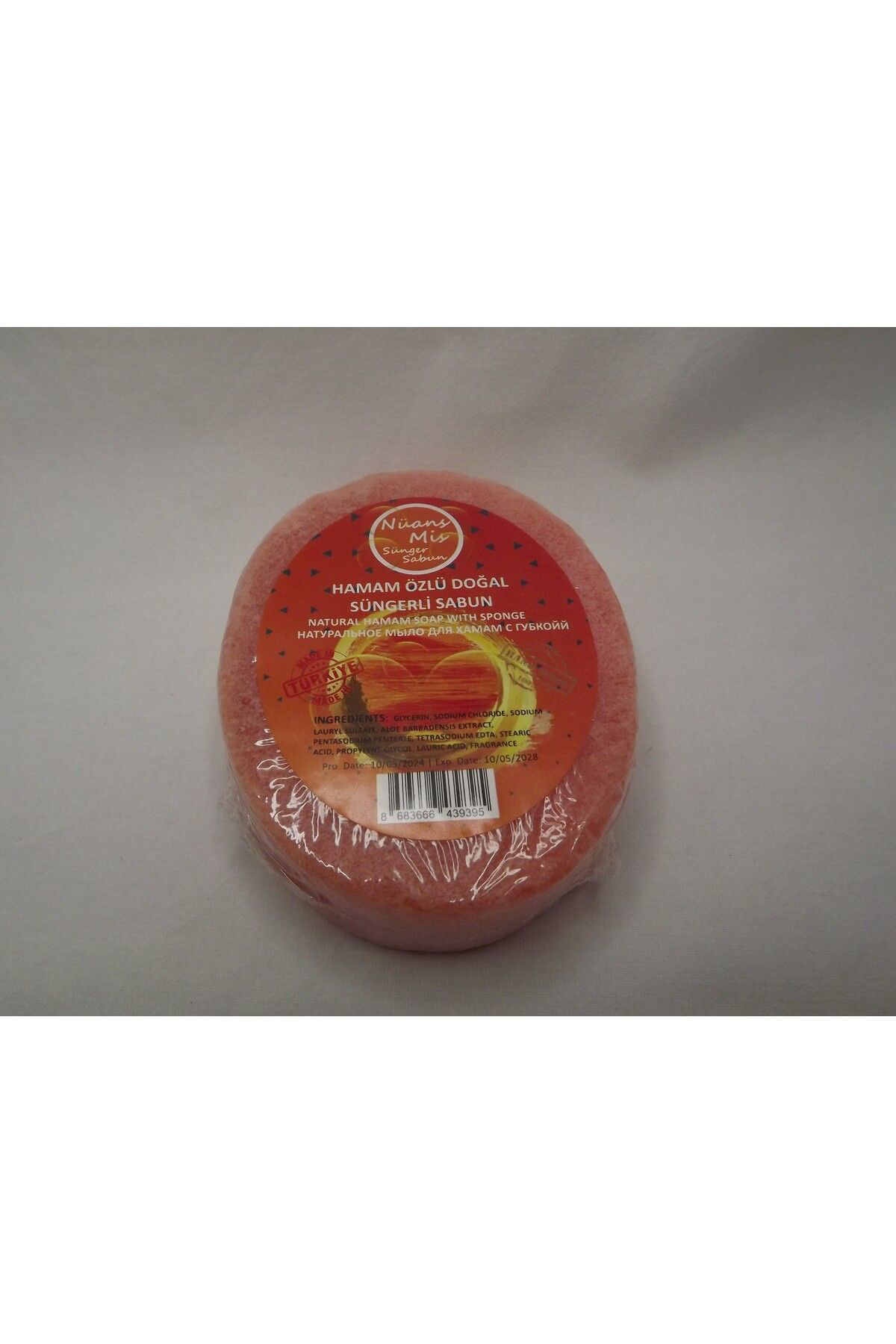 Otel Bukleti Hamam Özlü Doğal Süngerli Sabun