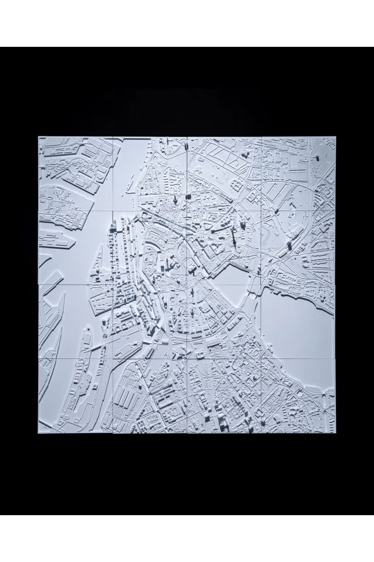 Hamburg Üç Boyutlu Şehir Silüeti Dekoratif Minimalist Duvar Tablosu Hamburg Tablo 15CM Fiyatı, Yorumları ve Özellikleri