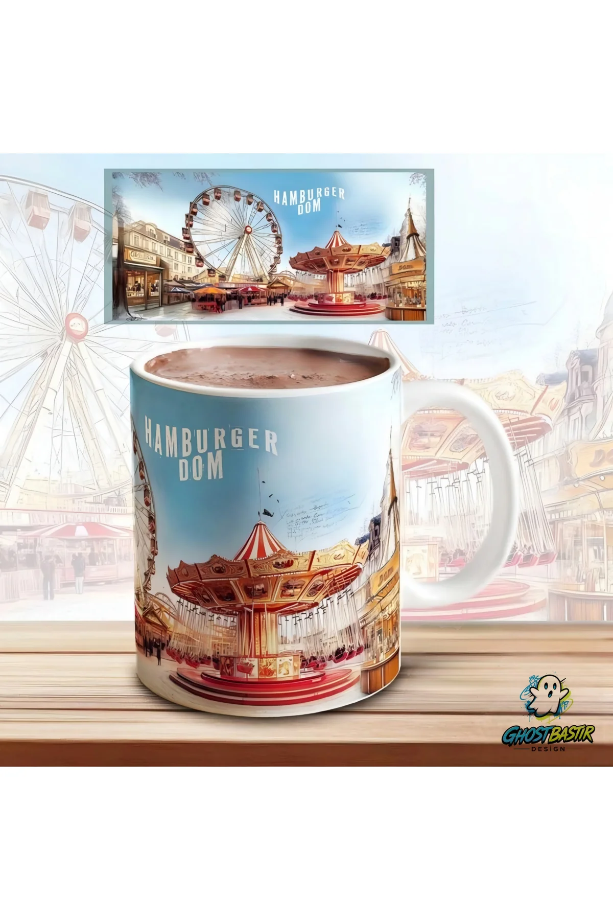 Hamburger Dom Kupa Bardak | Tek Adet K0247